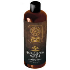 Champú y gel de ducha 2 en 1 Dream Gold Hair & Body Wash 300 Ml. Champú y gel de ducha 2 en 1 Dream Gold Hair & Body Wash 300 Ml.